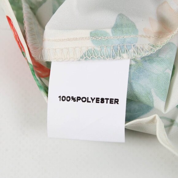 Bloomchic Tomato Print Frill Trim Lace Up Blouse - NWT - Size 14-16 - Picture 6 of 8